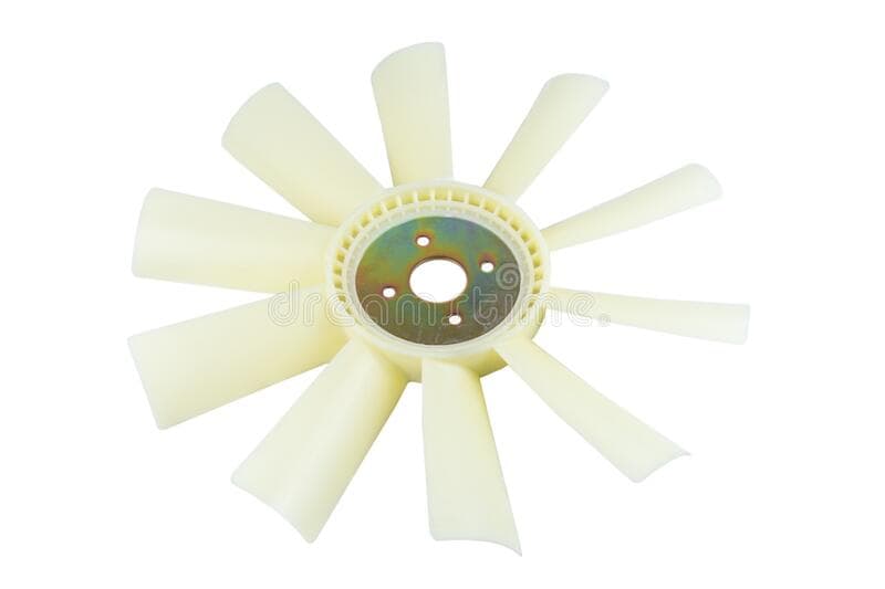 PA6 Glass Filled — Radiator fan blade
