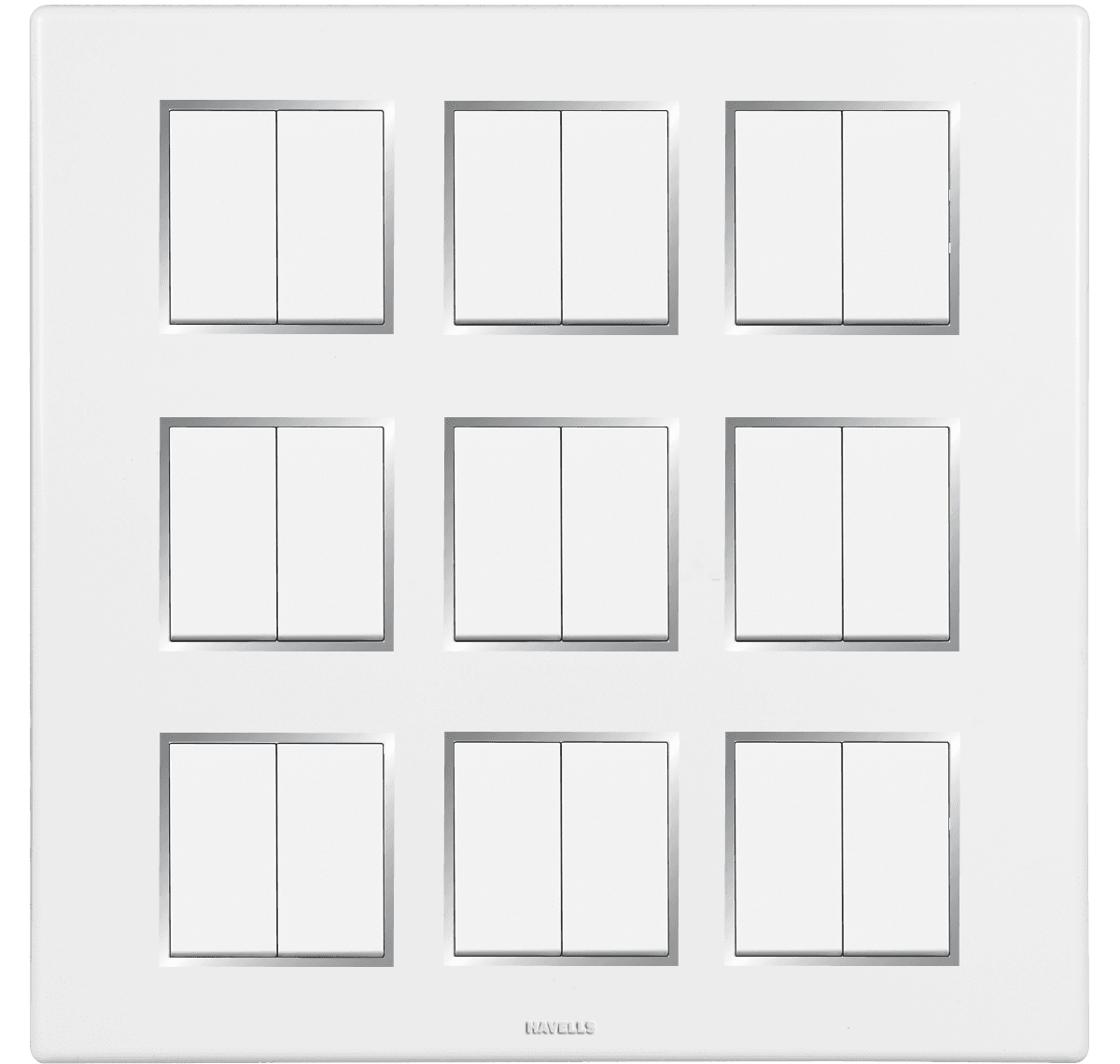 PC Unfilled White — Electrical switches